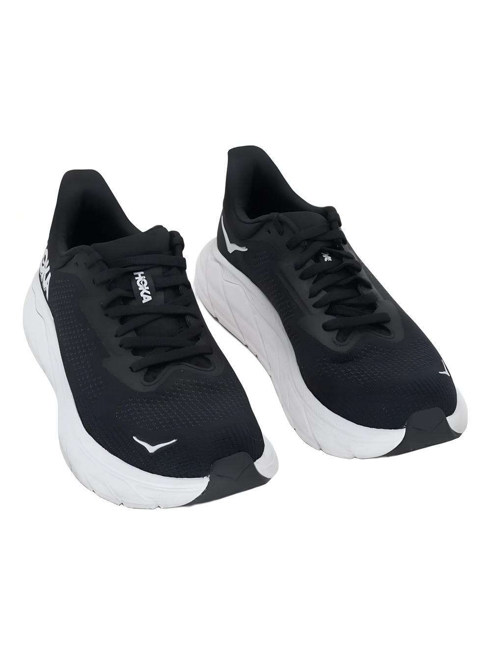 HOKA Women's Arahi 7 Running Shoes Black White Size 8.5M